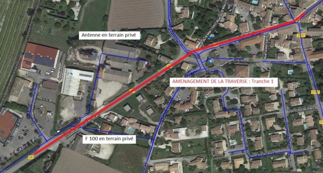 PUY SAINT MARTIN - Aménagement de la traverse