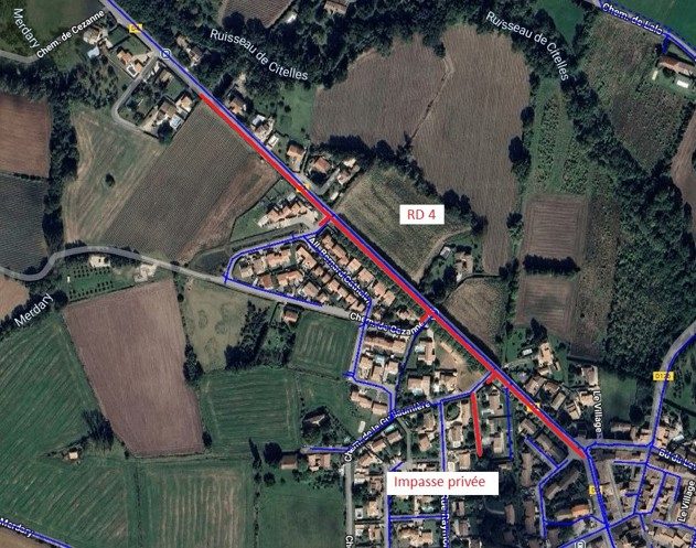 ESPELUCHE - RD4 direction Montélimar