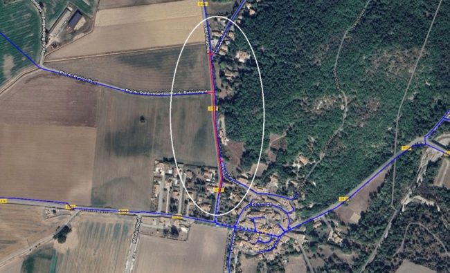MANAS - Route de Puy St Martin - RD107