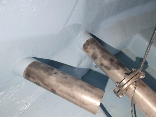 Rénovation du réservoir de l'Agha